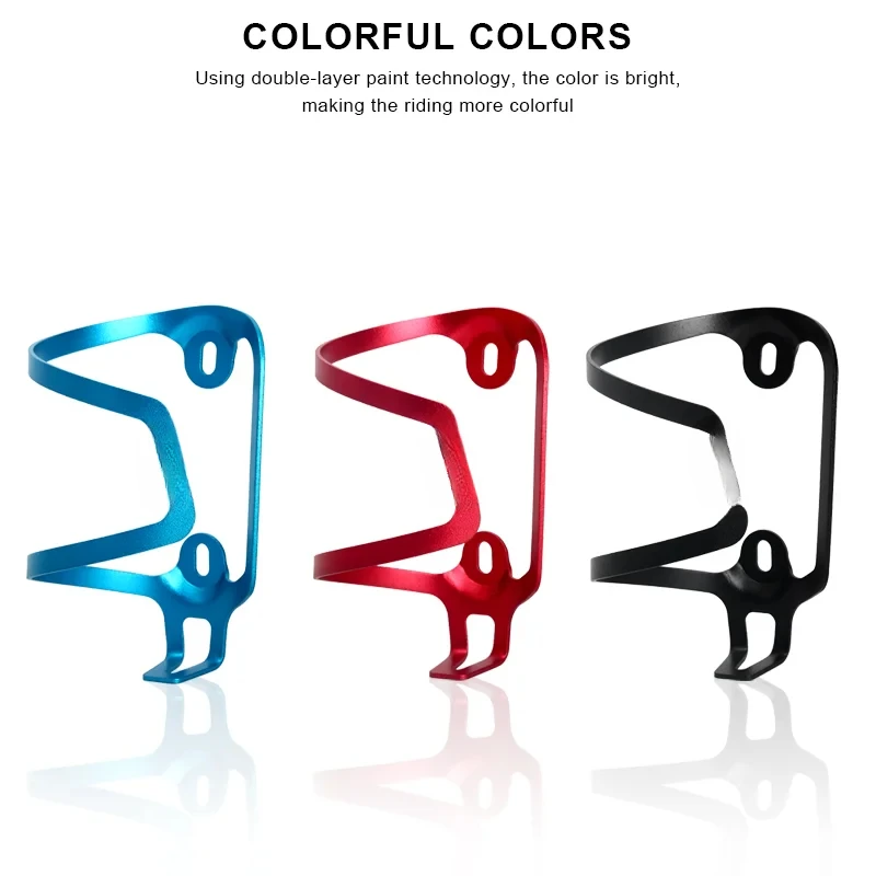 Bicycle Water Bottle Cage Lightweight Bike Bottle Holder Aluminium Alloy Bracket For Road Cycling Kettle Mount