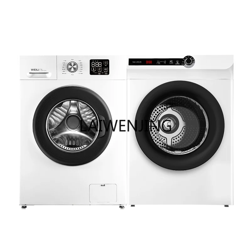 SGF washing and drying set Ultra-thin washing machine Straight row heat pump dryer 4