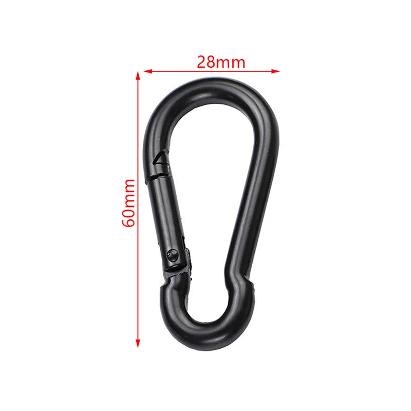 1pc Mini Carabiners Steel Spring Carabiner Snap Hooks Carabiner Clip  Keychain Outdoor Camping Climbing Hiking D-ring Buckles - AliExpress