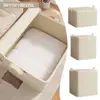 with Handle Clothes Storage Bins Clothes Organizer Foldable Wardrobe Sorting Storage Bucket Large Capacity Dust-Proof 4