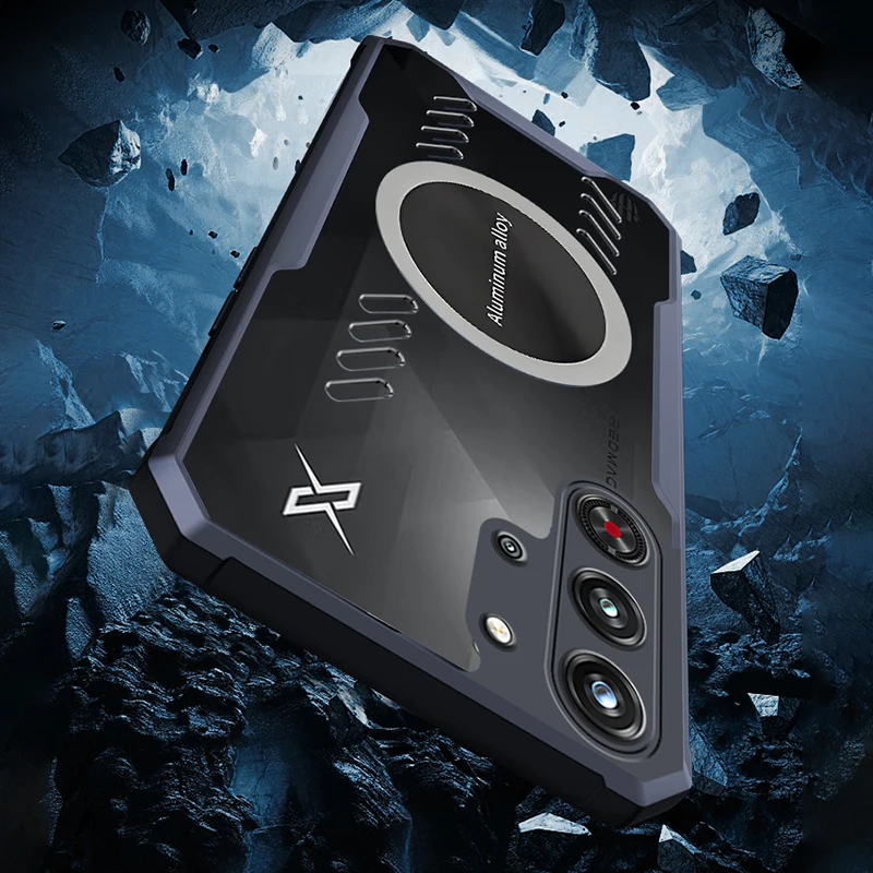 Graphene Heat Dissipation Shockproof Magnetic Game Case with Air-Bag Protection