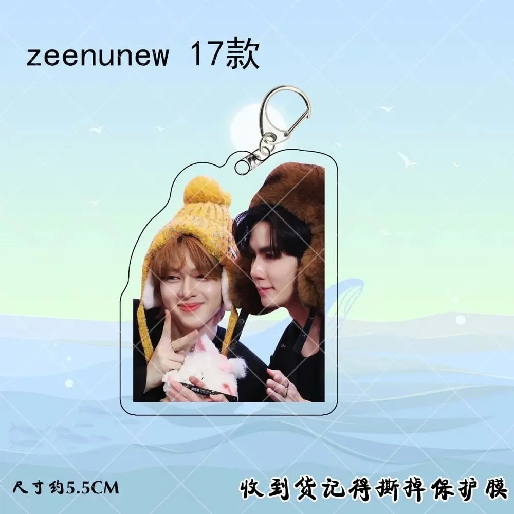 ZeeNuNew Li Haihai Lin Jingyun 아크릴 양면 펜던트 태국 TV 다음 왕자 드라마 스틸 사진 장식 장식품