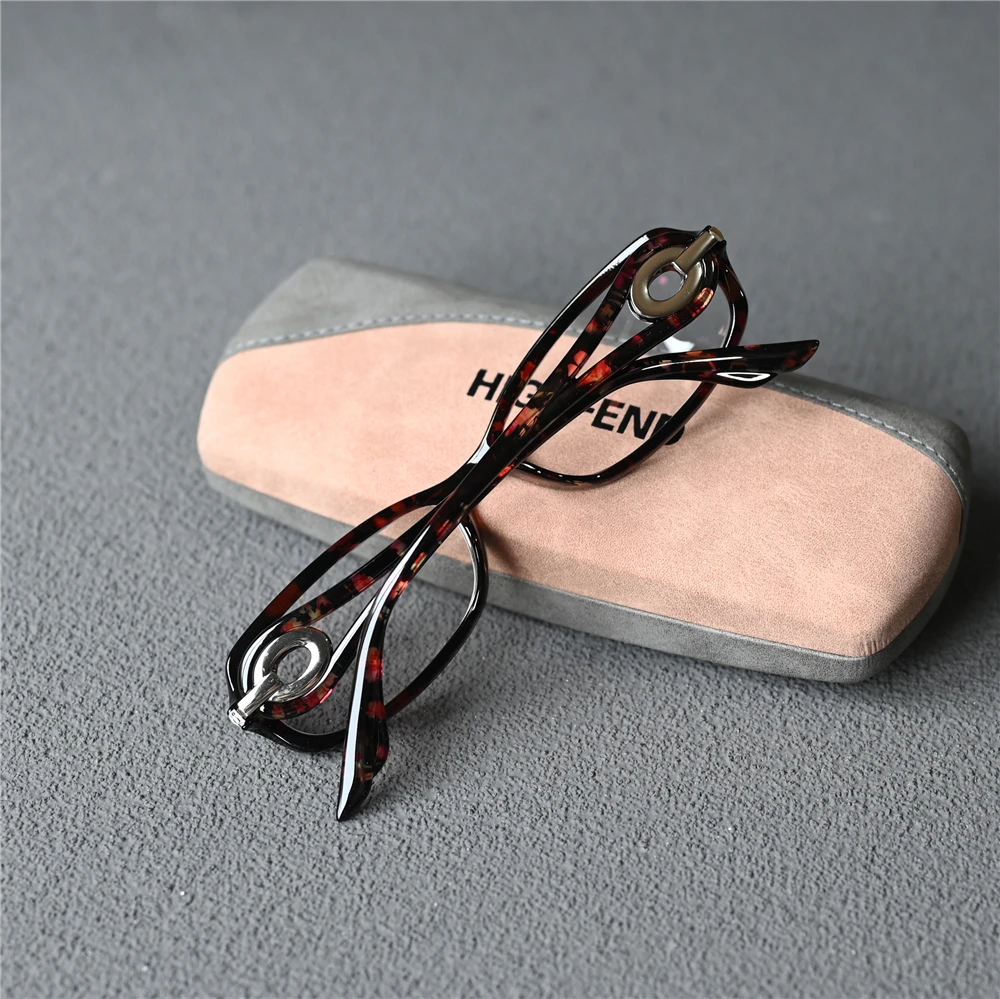 Cubojue Women's Full Rim Oval Tr 90 Titanium Reading Glasses - Image 19