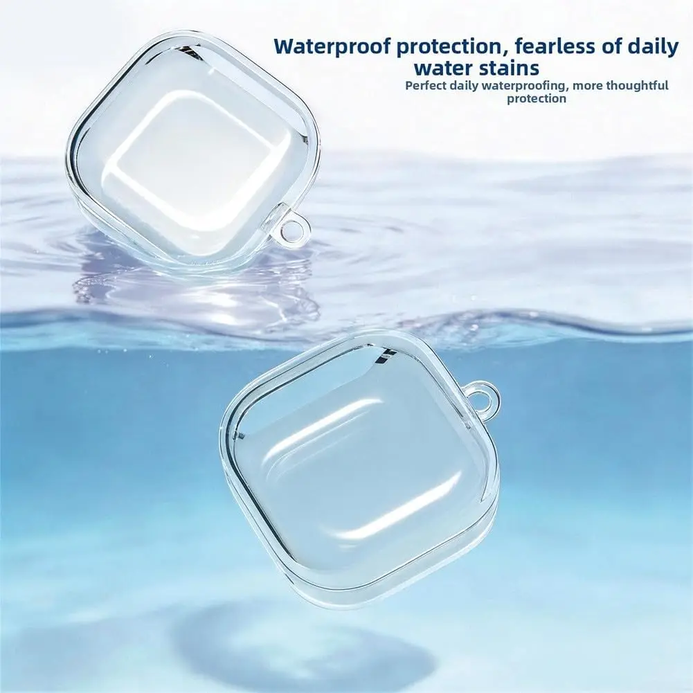 Transparent Shockproof Soft TPU Case with Lanyard & Cleaning Kit