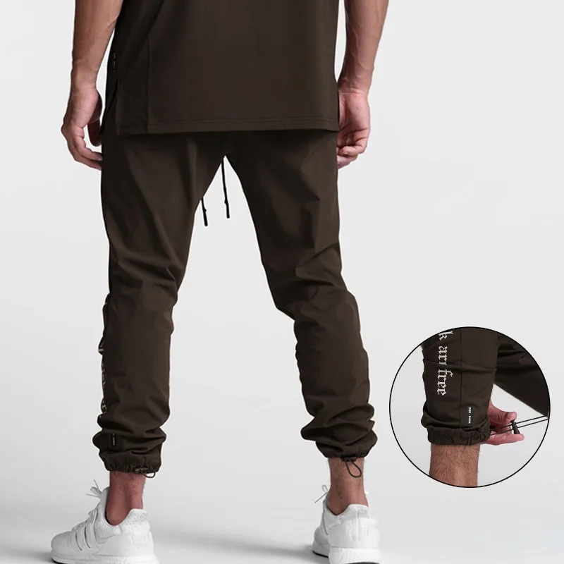 Men's Summer Quick Dry Casual Joggers Pants Running Sweatpants Man Gym Fitness Training Sport Trousers Male Sportswear Bottoms 2