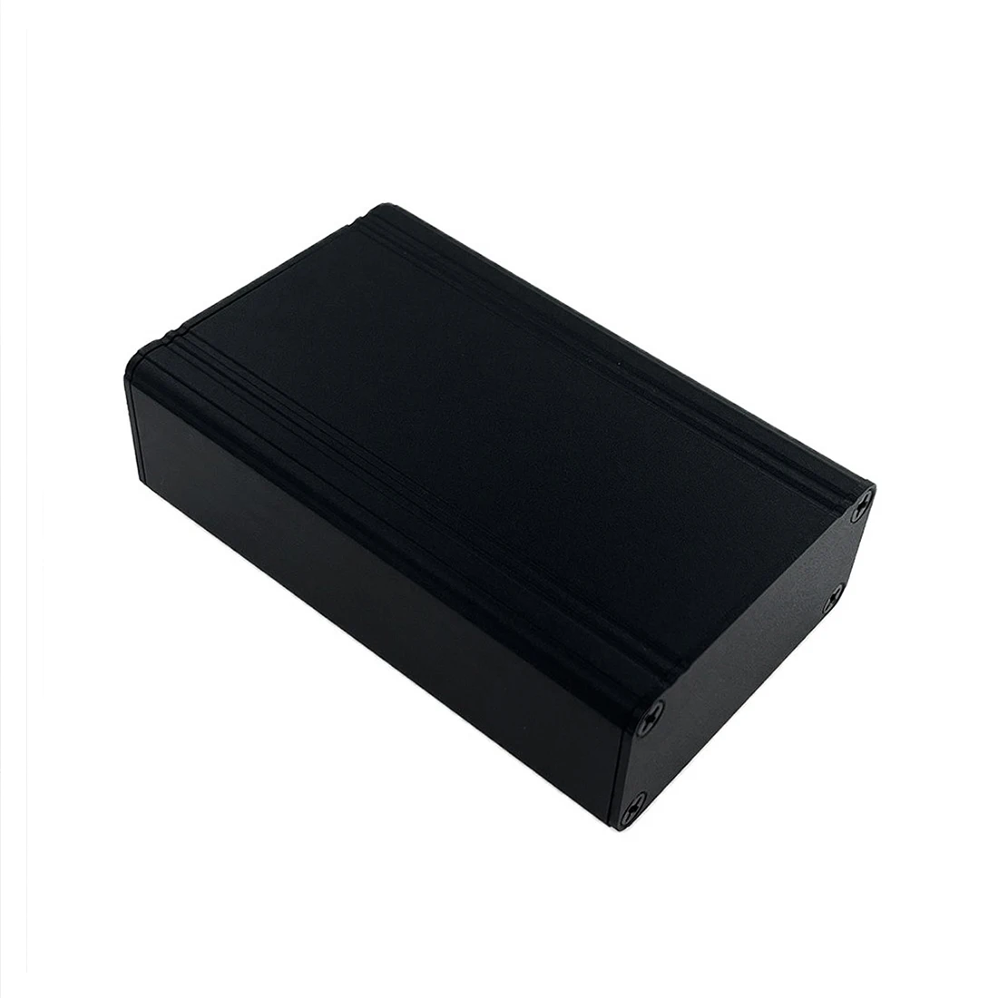 

Aluminum Shell Enclosure with Panel Power Shell Electric Box DIY 57*28*90mm Black New