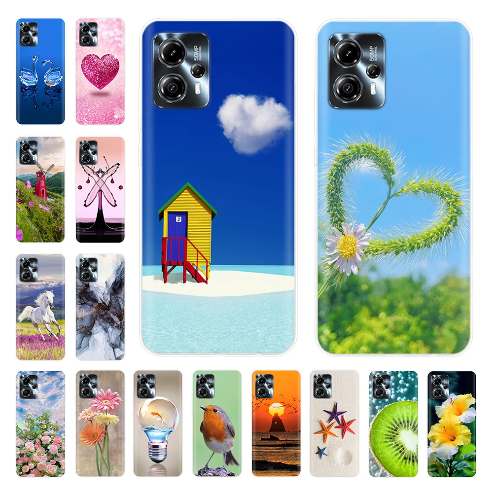 

For Motorola Moto G13 G23 Case Silicone Soft Transparent TPU Phone Cover For Moto G23 G 13 MotoG13 MotoG23 Coque Fundas Shell