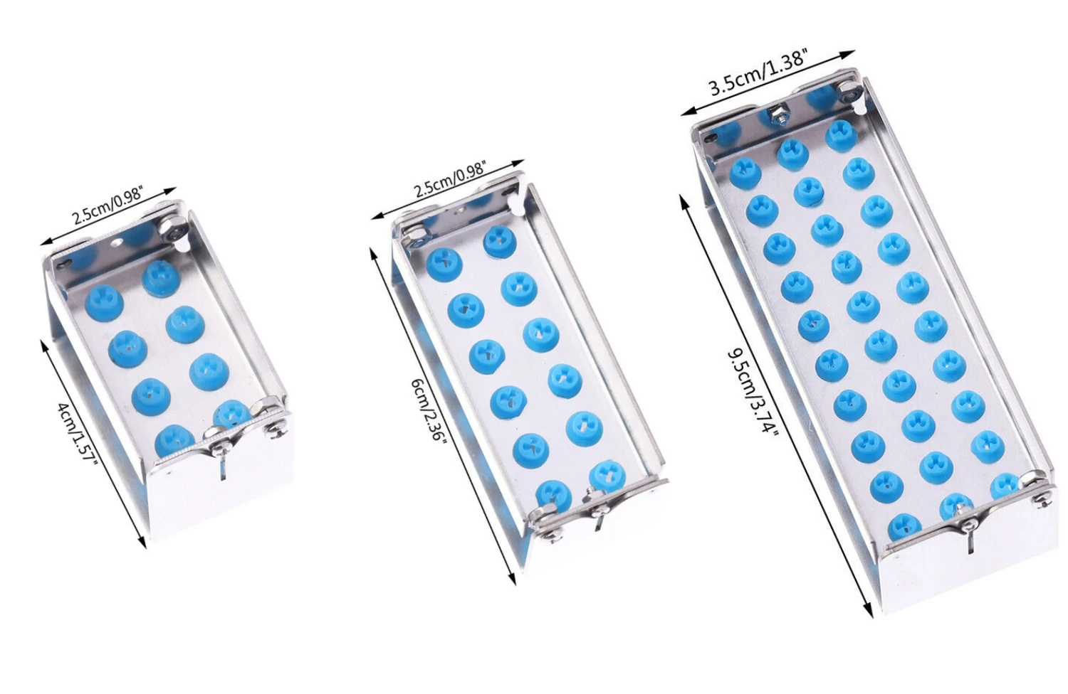 8/12/30 löcher Dental Spitze Halter Ultraschall Scaler Piezo Tipps Desinfektion Box Implantat Bohrer Organizer Endo Datei Fixer Bohrer fall – Detail 7