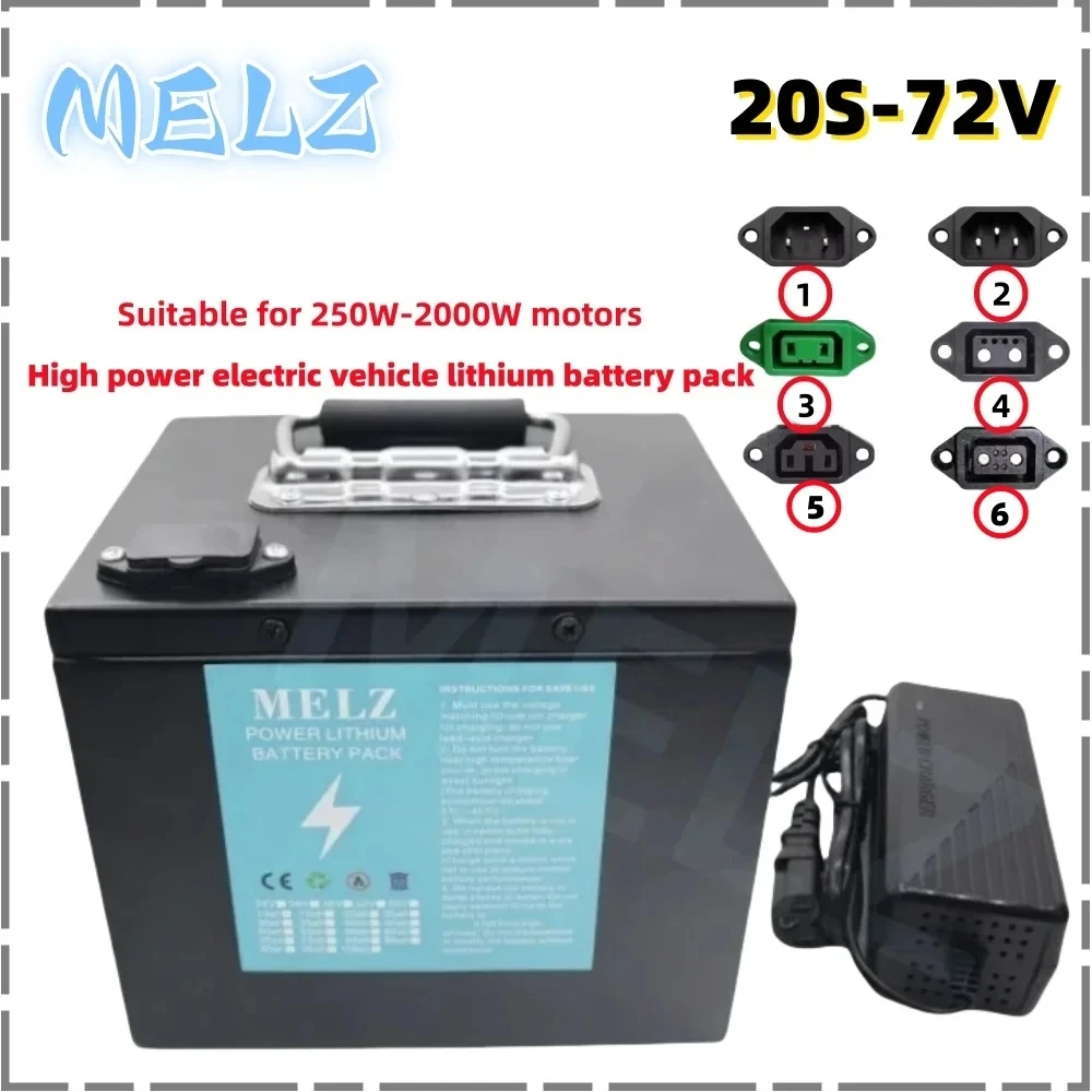

Air fast transportation New Full Capacity Power 18650 Lithium Battery 72V20ah-40ah Lithium Battery Pack Suitable for 250-2000W