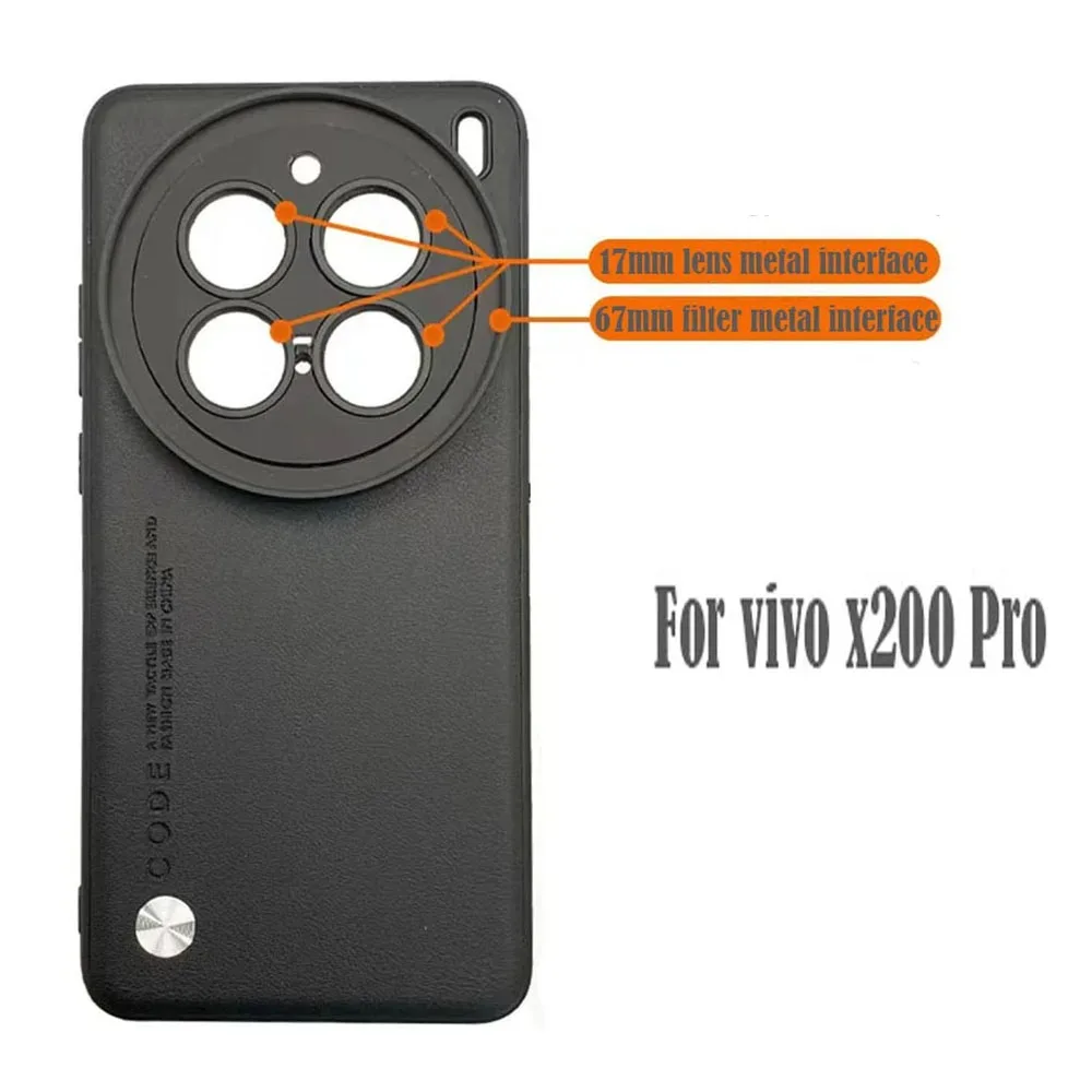 17MM Thread Phone Case for Vivo X200 Ultra Pro 67MM Thread