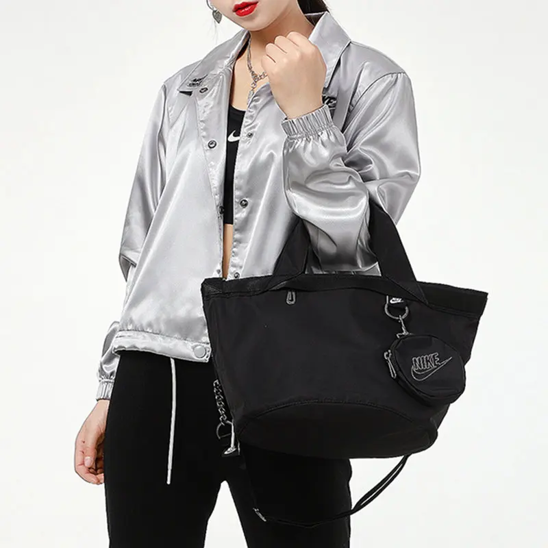 Nike Sportswear Futura Luxe tote in black