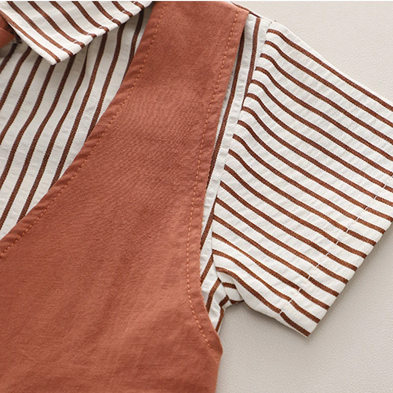 جديد الصيف طفل الفتيان الملابس دعوى الأطفال القطن...