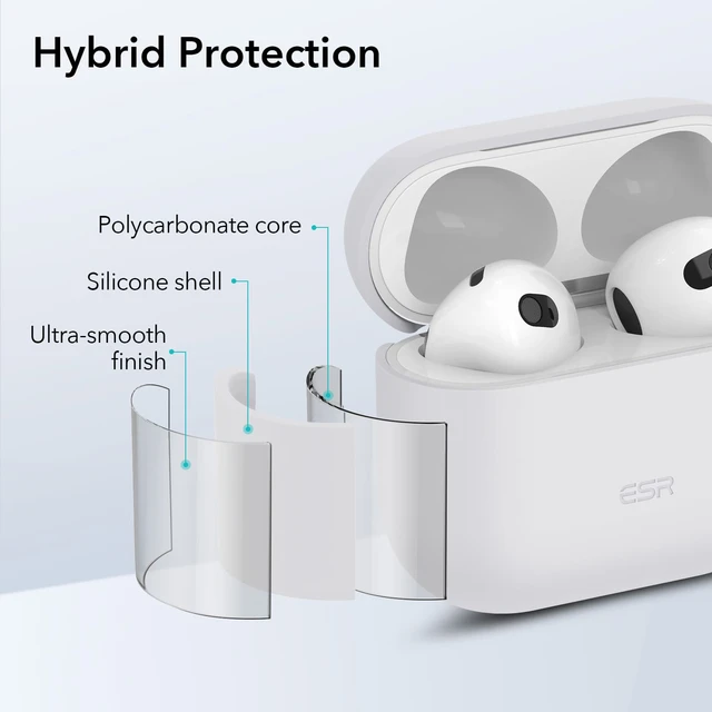 Latest Apple Airpods 2021silicone Airpods Case 2021 - Protective Cover For Airpods  3rd Gen