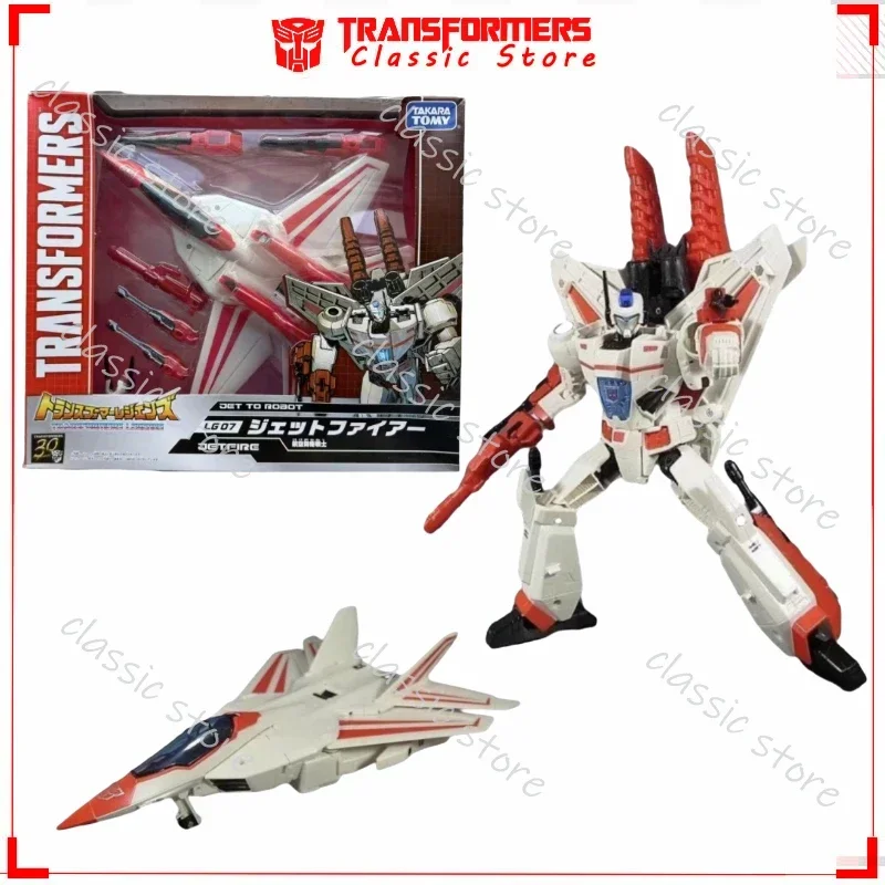 In Stock Classic Transformers Toys IDW LG-07 Jetfire Skyfire