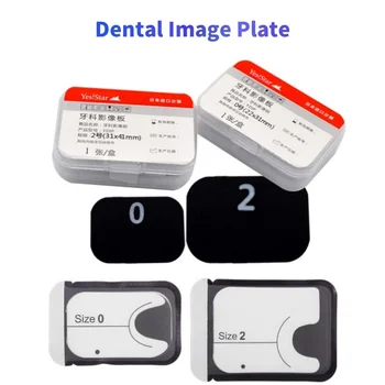 Scansione a raggi X dentale Piastra al fosforo Piastra scanner PSP Piastra immagine per sistema scanner piastra immagine digitale Materiali per odontoiatria