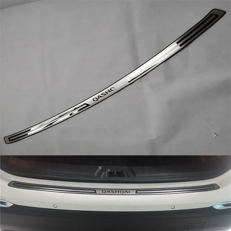 

Suitable for 2009-2019 2020 2021 Nissan Qashqai J11 threshold Stainless Steel Rear Bumper Protector