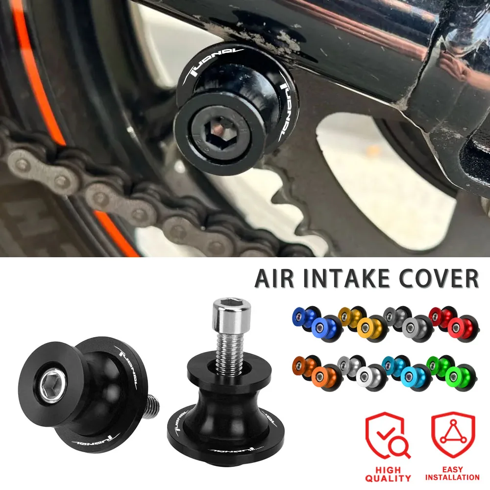 

For Aprilia RSV4 RSV1000/R RS660 Tuono 660 2020 Motorcycle Accessories CNC Aluminum 6mm Swingarm Spools Slider Stand Screws