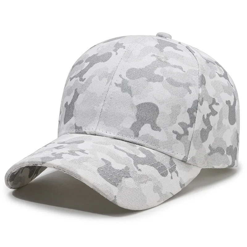 Casquette baseball camouflage unisexe pêche - Protection solaire réglable loisirs sport snapback femme homme