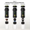 New Electric Portable Coffee Machine Portable Italian Espresso Machine for Car & Home 3-in-1 Capsule Powder Travel Coffee Maker 6