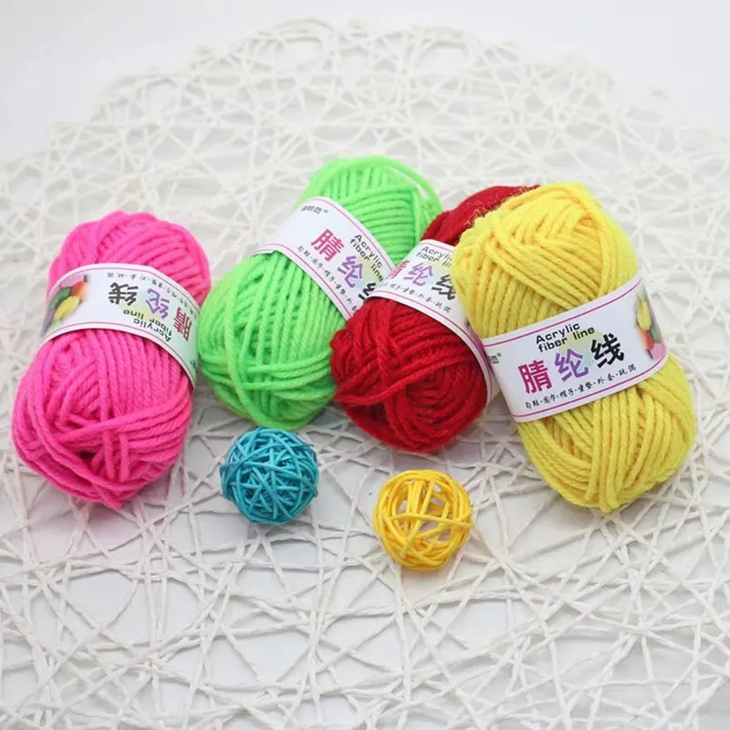 Knitting Supplies 12pcs Multicolor Yarn Crochet Craft Crocheting And Knitting Yarn Starter Kit Beginners