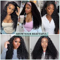 Extensions de cheveux humains brésiliens naturels ondulés (Water Wave) de 24, 26, 28 pouces, bouclés profonds, pour femmes noires, vente en gros 7