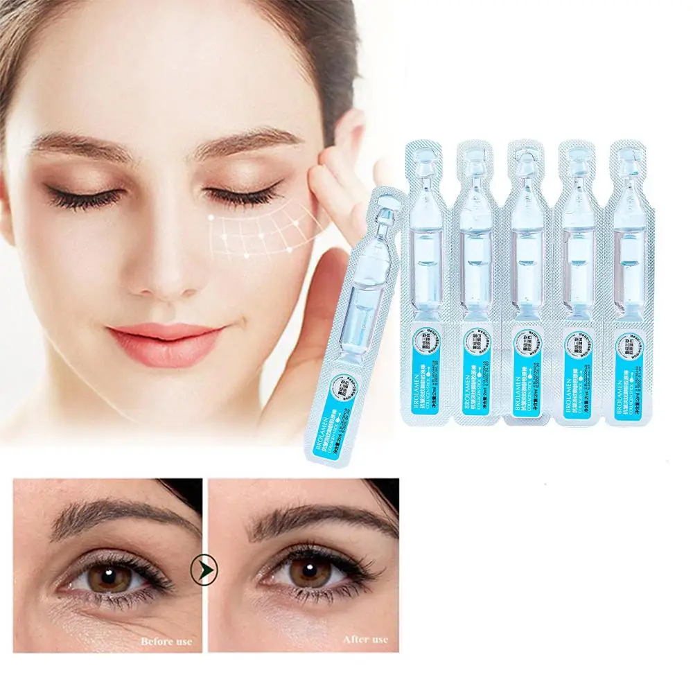 

Антивозрастная ампульная эссенция против морщин и стимуляции морщин для подтяжки обвисшей кожи, уменьшения тонких линий Al F9K6