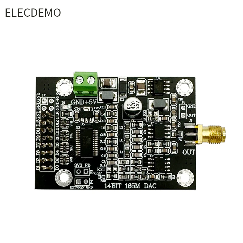 Fpga Desenvolvimento Waveform Generator Módulo Dac de Alta Velocidade Paralelo de 14 Bits Amostragem 165m para Dac904 - Imagem 4