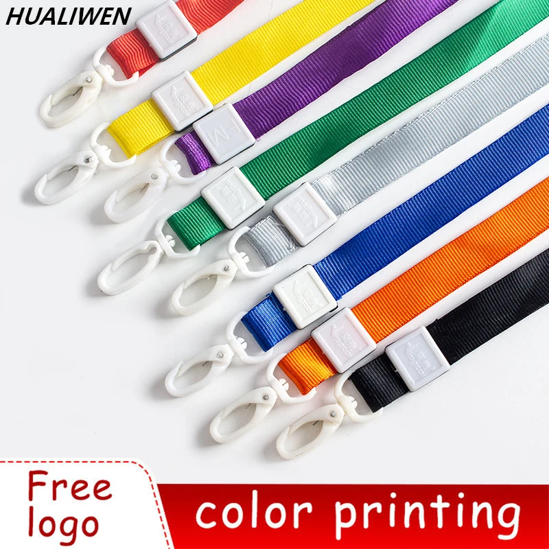 

5Pcs Lanyard Key Ring Strap Badge Neckband Keychain Anti-lost Badge ID Card Mobile Phone Strap Neckband