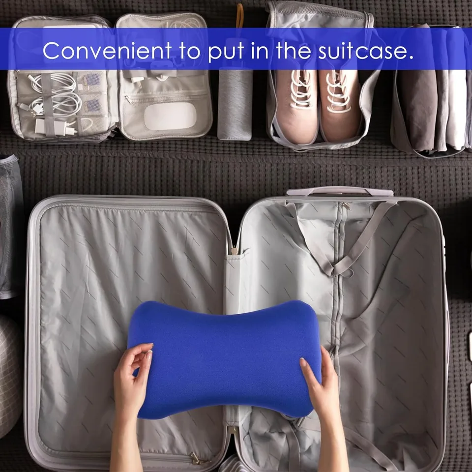 Cuscino Collo Viaggio Da Riempire,Travellero Cuscino Da Viaggio - Foto 5