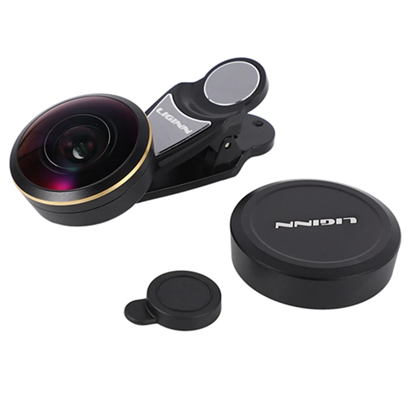 슈퍼 어안 238 도 5K HD 풀 스크린 휴대폰 카메라 렌즈 키트, 아이폰 Xs Xr 8 7 6 밀레 폰 화웨이용
