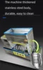 Chicken Egg Skin Peeling Boiled Egg Shell Machine Quail Egg Shell Peeling Machine Adjustable Speed Egg Peeling Machine 220V 4