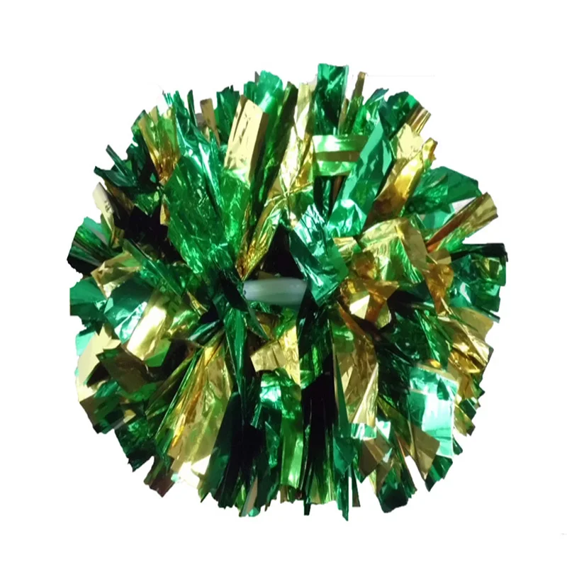 2PC Cheering PomPoms for Sports Match and Vocal Concert Baton Handle Color Free Combination 32cm