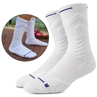 Chaussettes de sport pour hommes, chaussettes de basket-ball, semelle éponge, chaussettes de course athlétiques, antidérapantes, confortables, de Trekking, respirantes pour adolescents garçons 1