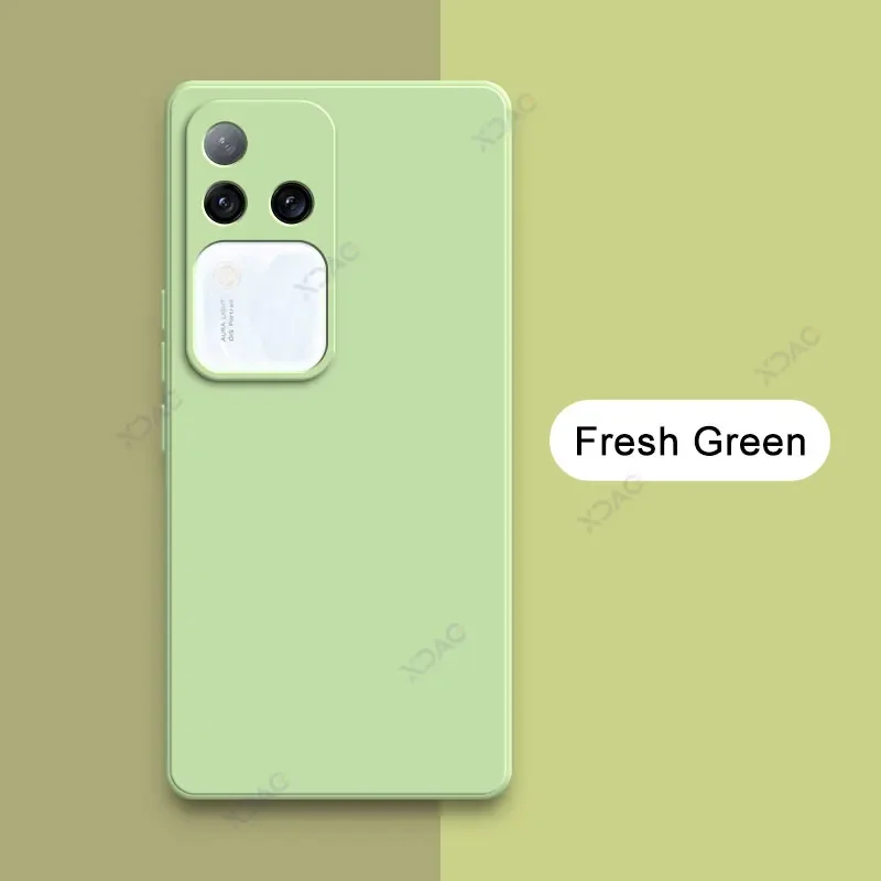 Enhanced Liquid Silicone Full Protective Phone Case - Soft, 360-Degree Fall Prevention Mobile Cover