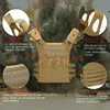 Nylon Tactical Vest Body Hunting Carrier Airsoft Lightweight Combat MOLLE Camo Military Army Training Vest CS Game Equipment 3