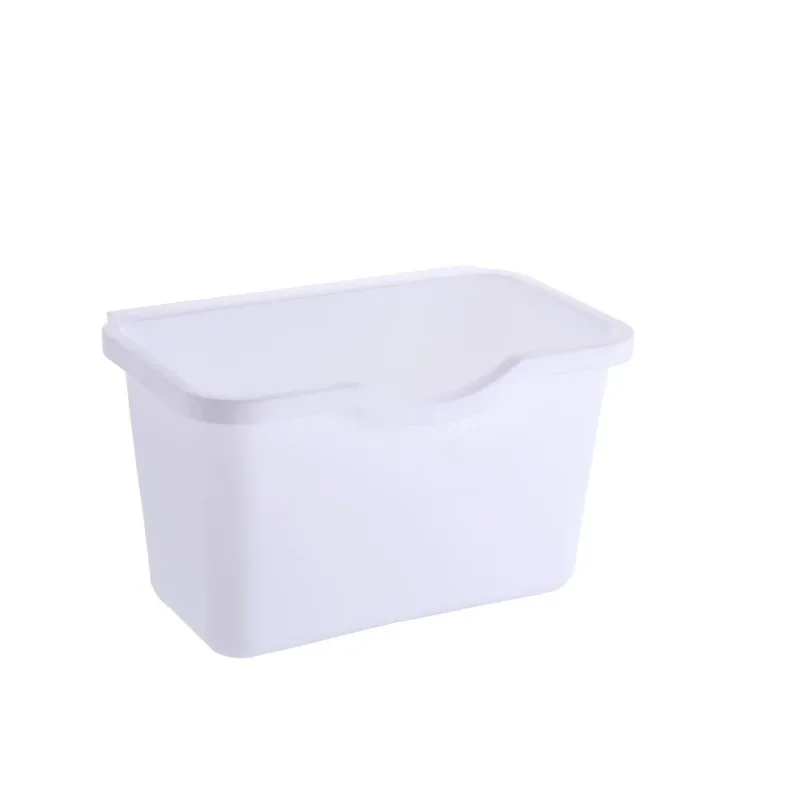 Plastic Basket Hanging Trash Can Waste Bin Garbage Can Storage Box Trash Storage Desktop Kitchen Holder Cabinet Door 1pcs trash can desktop trash can