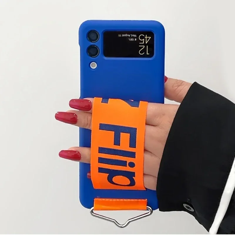 Luxury Shockproof Wristband Case with Hard Flip Cover