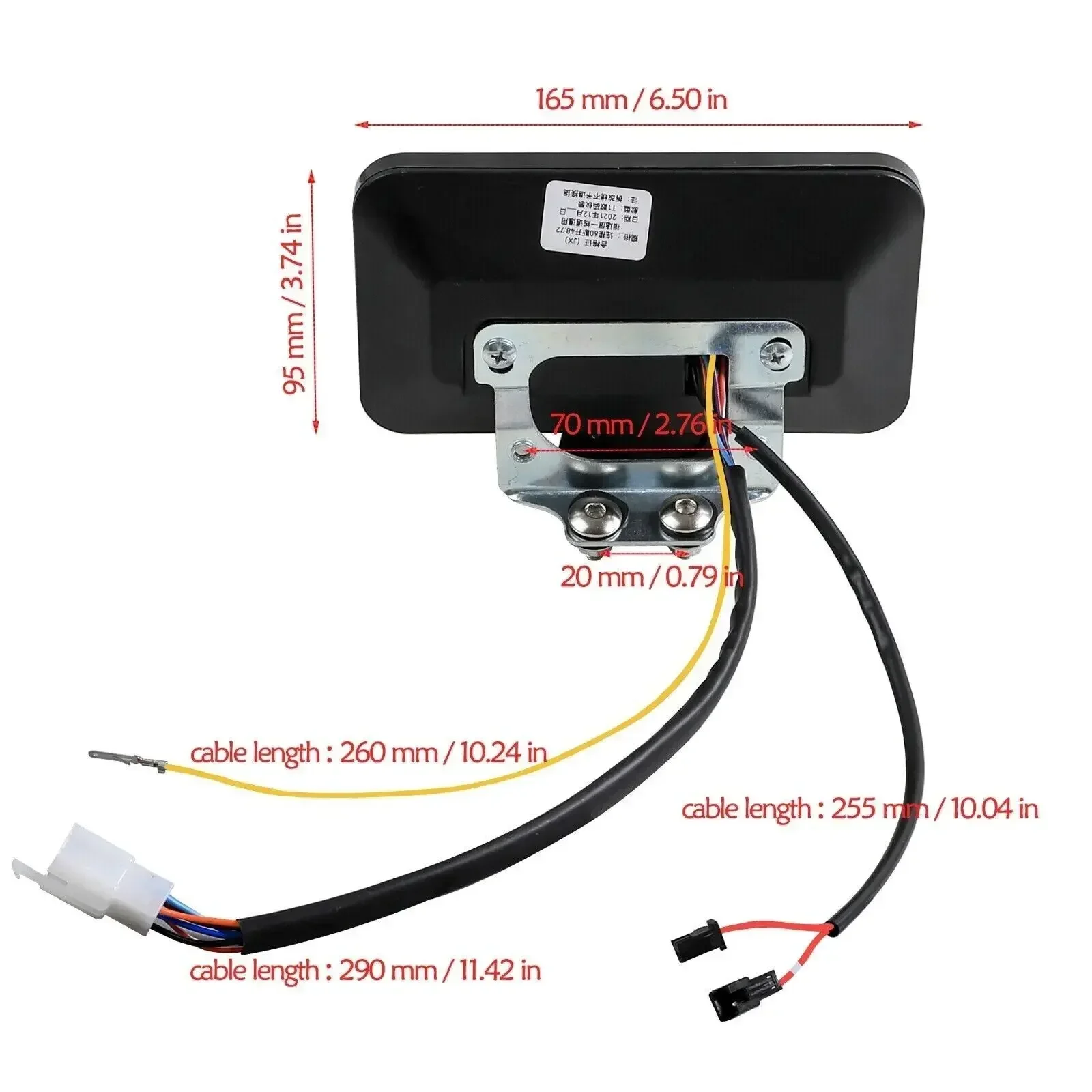 48V 72V 3000W 3200W Motor Brushless Controller Display Speedometer for Scooter ATV Electric Motor