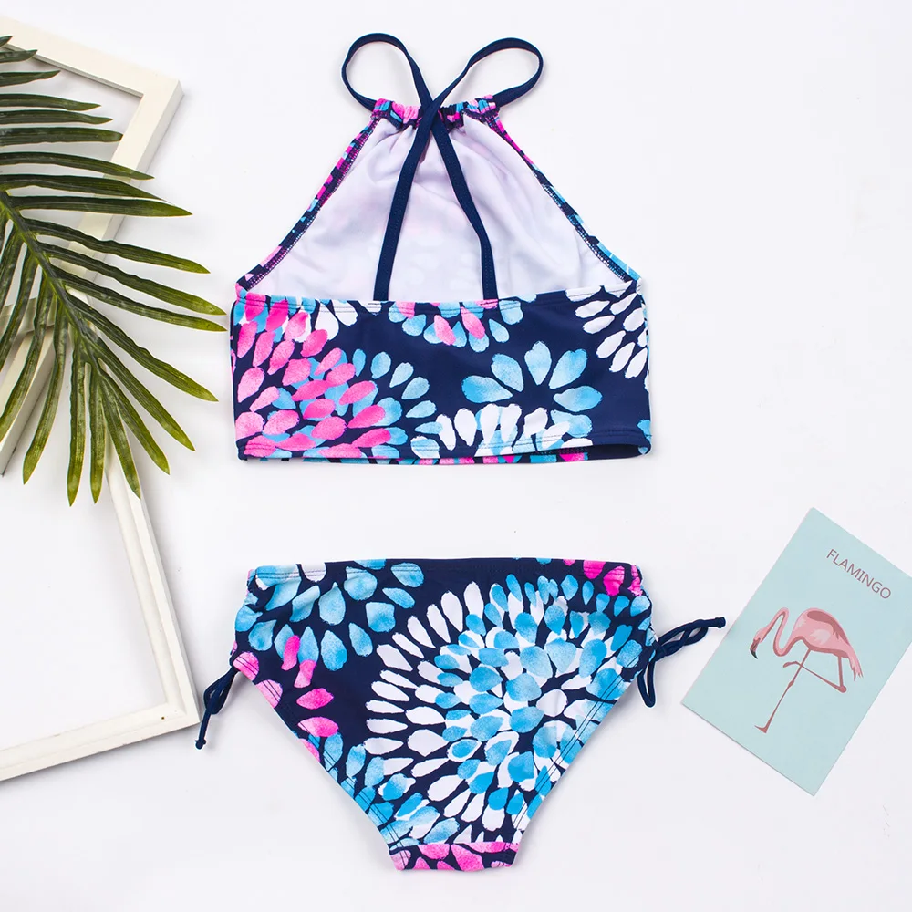 Multi Color Children Girls Kids Bikini Set 2025 Girls Kids Swimwear Swimsuit Summer Baby Biquini Infantil Swimming Suit girls swimsuit
