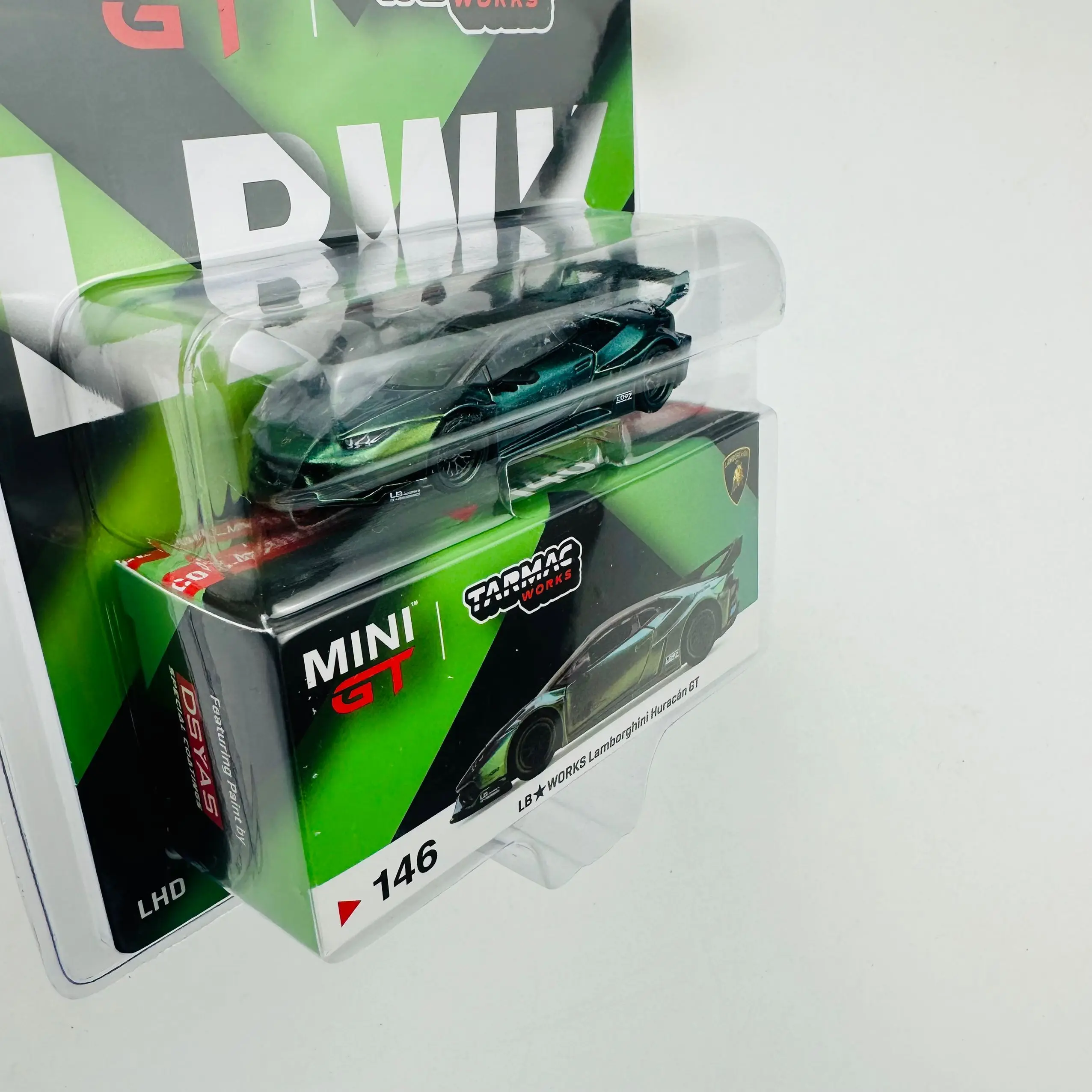 TSM Mini Gt 1/64 Minigt 146 Huracan GT Magic Green LBWK MJ