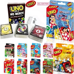 UNO Sanrio Doraemon Lilo and Stitch Board Game Anime Cartoon Kawaii Figure Pattern Family Funny Entertainment Cards Games Gifts