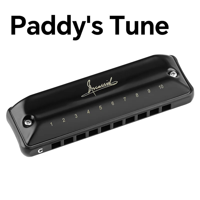 Blues Harmonica JDR C Harmonica Key of C 10 Holes 20 Tones Harps for Adults Kids Professional Beginners Mini Mouth Organ