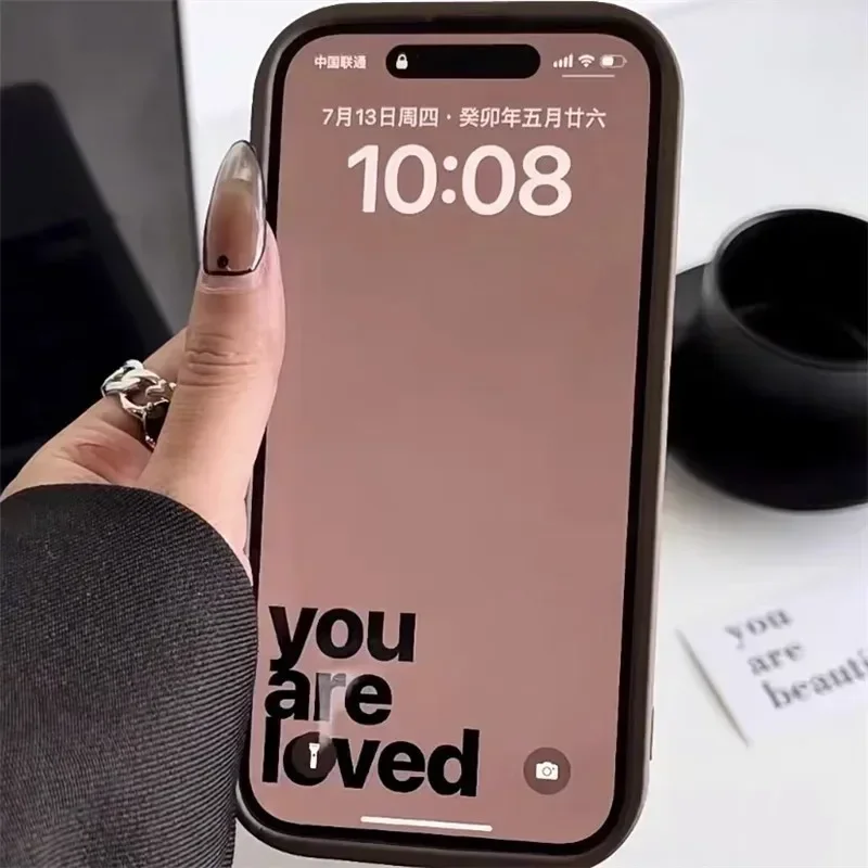 Фото Силиконовый чехол для телефона Ottwn-Cute INS 3D Love Heart, противоударный чехол Candy, iPhone 11 12 13 14 15 Pro Max XS XR 7 8 Plus SE 2020 №4