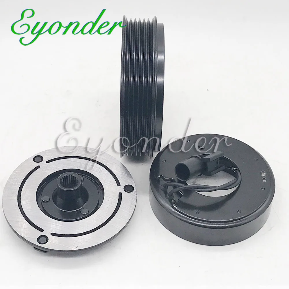 

AC A/C Air Conditoning Compressor Clutch Pulley DVE16 for Hyundai Tucson 2.0 Ix35 Kia Sportage CM108168 977012S000 97701-2S000