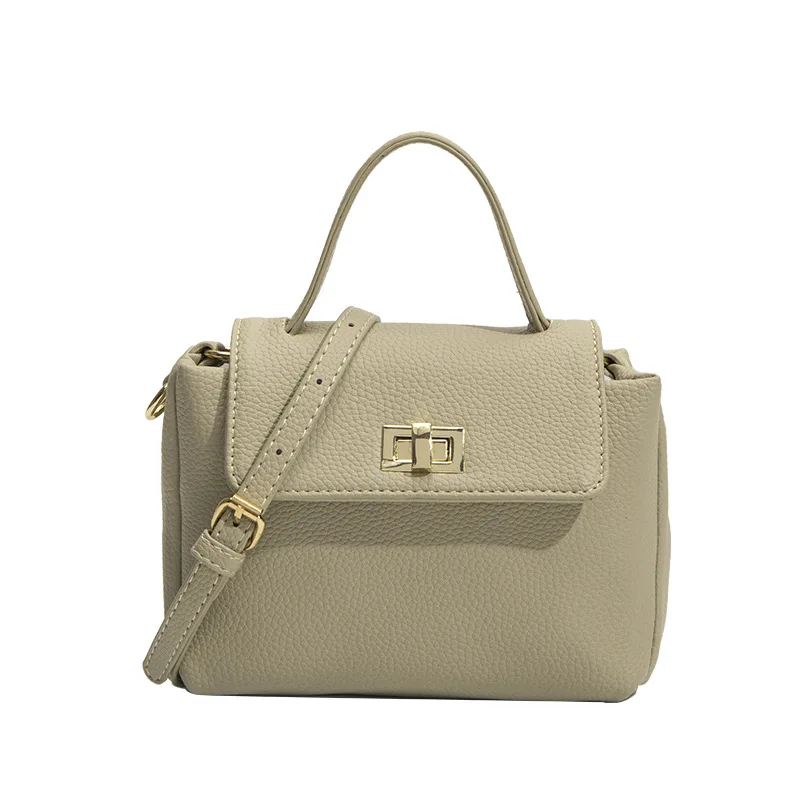 Fashion Brand Women's Small Crossbody Bag Lightweight PU Leather Messenger Bag Flap Handbag Purse Summer Travel Bag for Female
