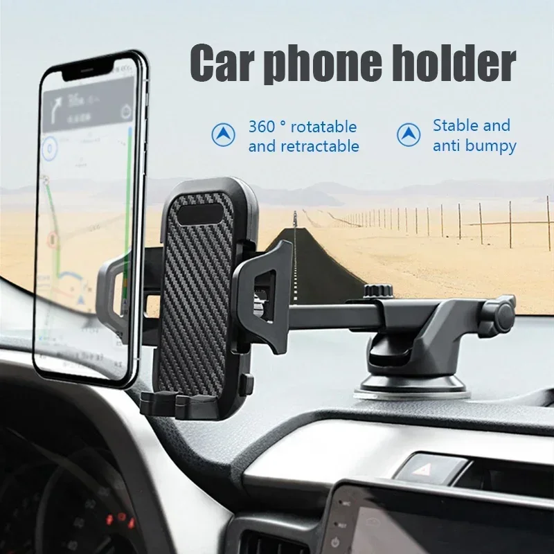 Car Phone GPS Holder 360 Degree Gravity Mount Bracket