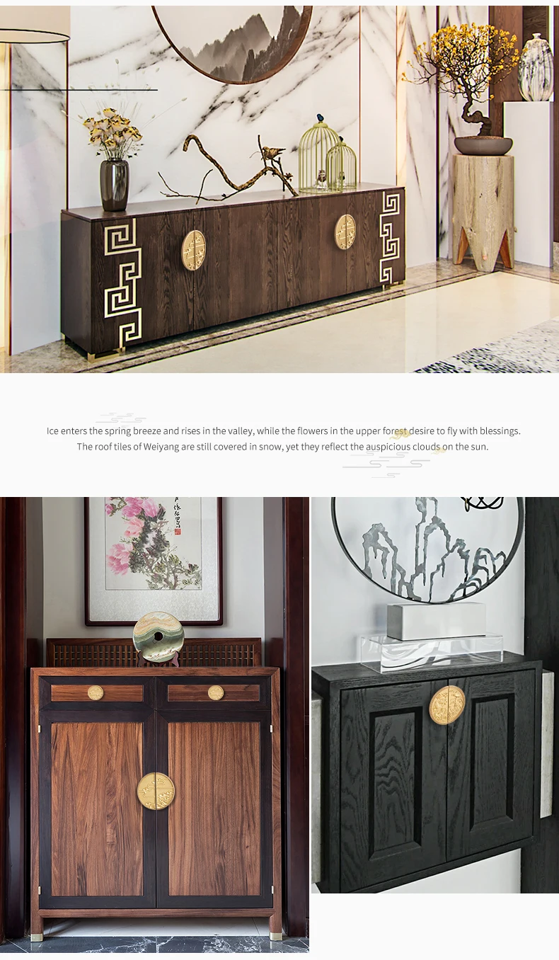 oriental brass drawer pull chinese style cabinet hardware