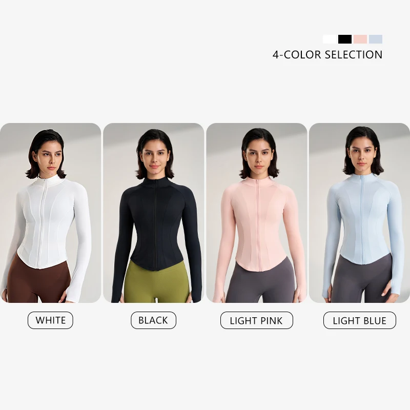 High Elastic Ice Cool Anti-Mosquito Yoga Jacket UV Resistant Sunproof Apparel for Outdoor Training Travel Sports Breathable