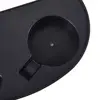 1Pcs Recliner Folding Chair Tray Drink Holder Portable Side Tray Breakfast Black Khaki Beach Chair Cup Holder 2
