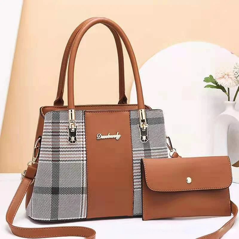 New Women's Handbag Trend Color-block Shoulder Diagonal Across Large Capacity Wholesale Women's Bag Handbags Crossbody
